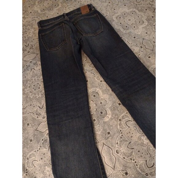Women Junior Gap 1969 Straight Blue Jeans Waist 28 Inseam 29 Rise 9.5 - Picture 9 of 10